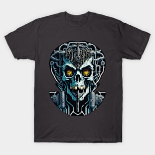 Cyborg Heads S03 D79 T-Shirt